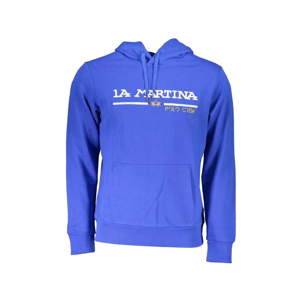 embroidered logo-print hoodie 1