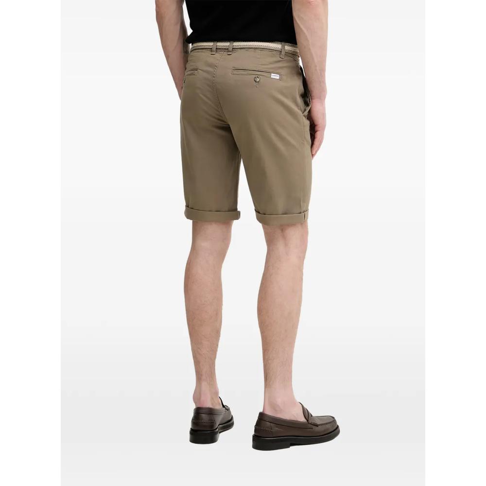 belted turned-up shorts 3