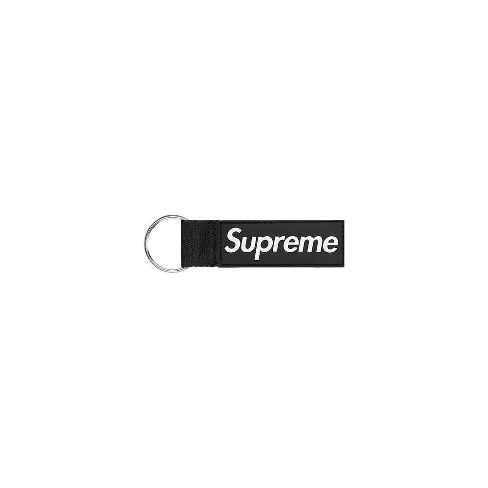 Брелоки и шнурки Supreme Webbing Keychain 'Black' 1