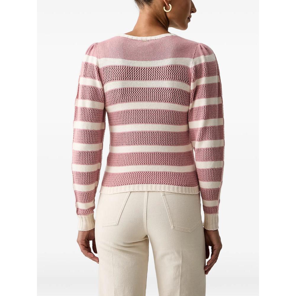striped puff-sleeve sweater 3