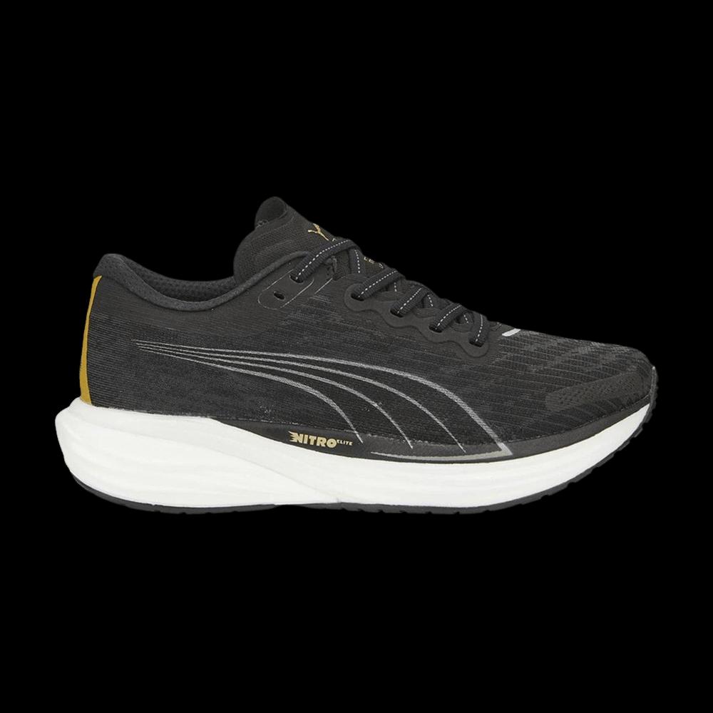 Кроссовки Puma Wmns Deviate Nitro 2 Wide 'Black White' 1