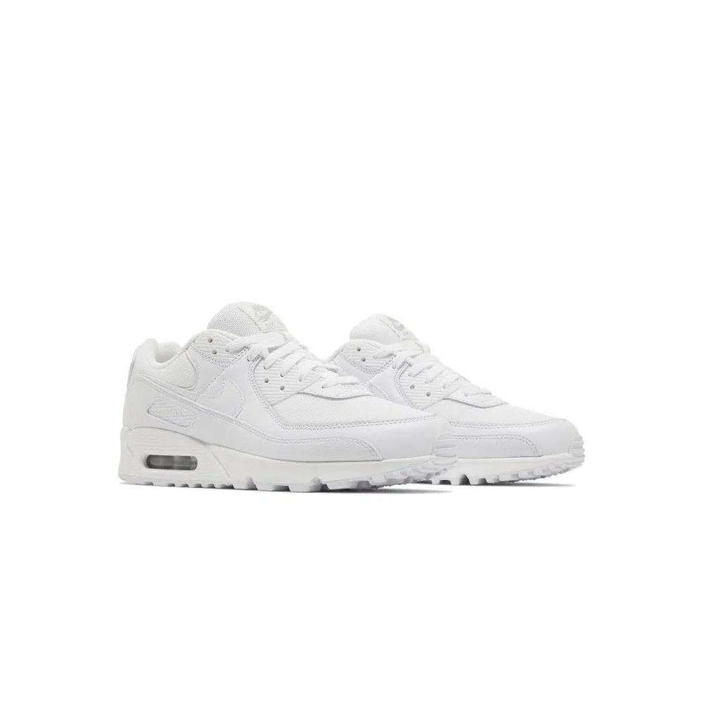 Кроссовки Nike Air Max 90 Premium 'White Metallic Silver' 8