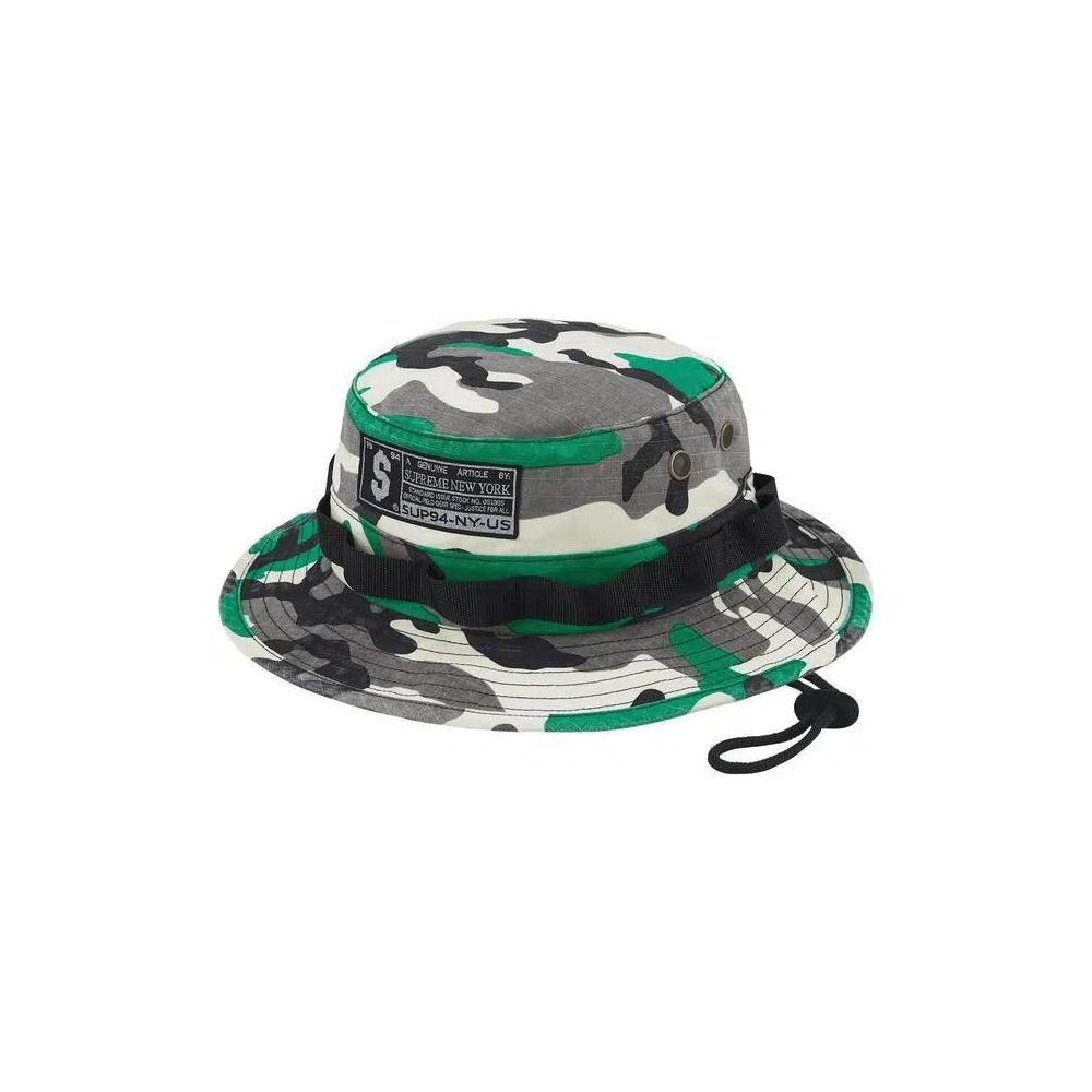 Кепки Supreme Military Boonie «Green Camo» 1