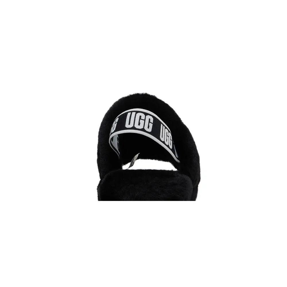 Слайды UGG Fluff Yeah Slide Kids 'Black' 7