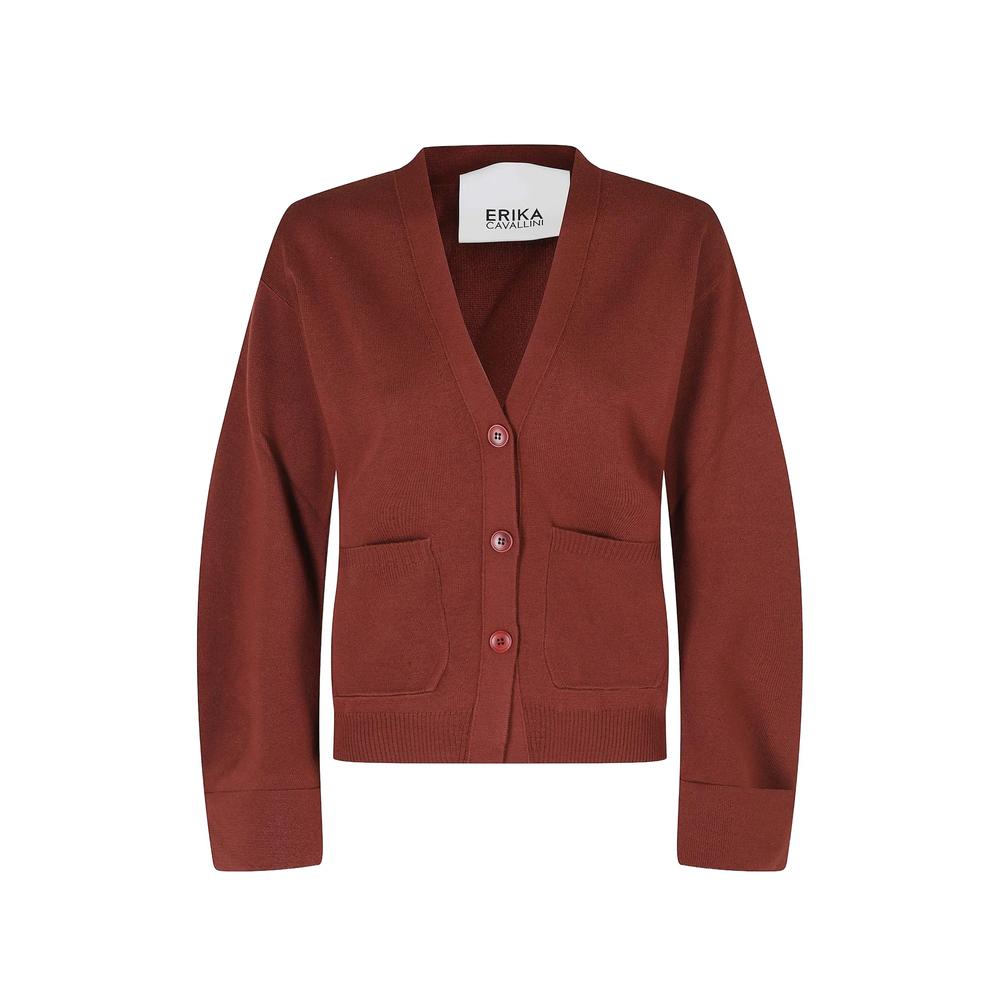 Pietro Cannella fine-knit V-neck cardigan 1