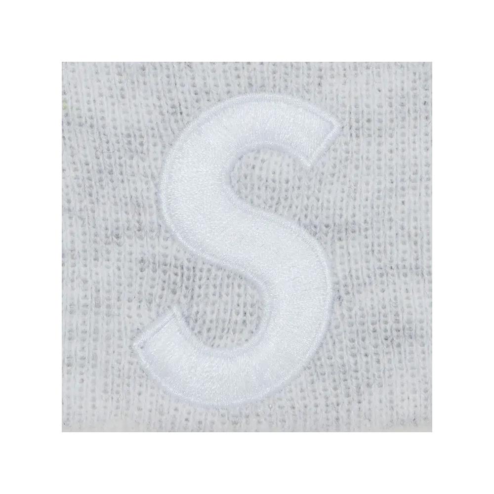 Шапки Supreme New Era S Logo Beanie "Ash Grey" 3