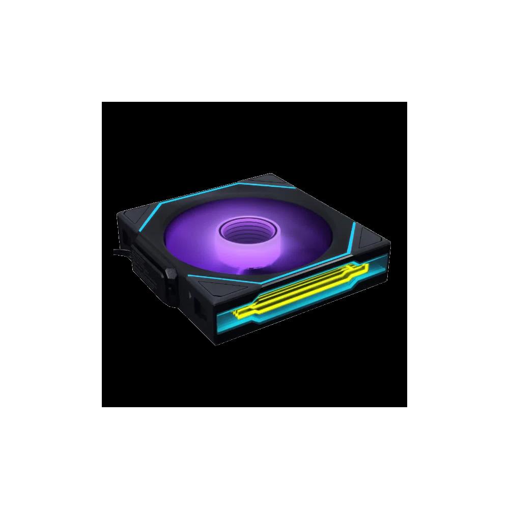 LIAN LI UNI FAN SL-INF WIRELESS Reversed Blade 120 мм обратный вентилятор - черный 2
