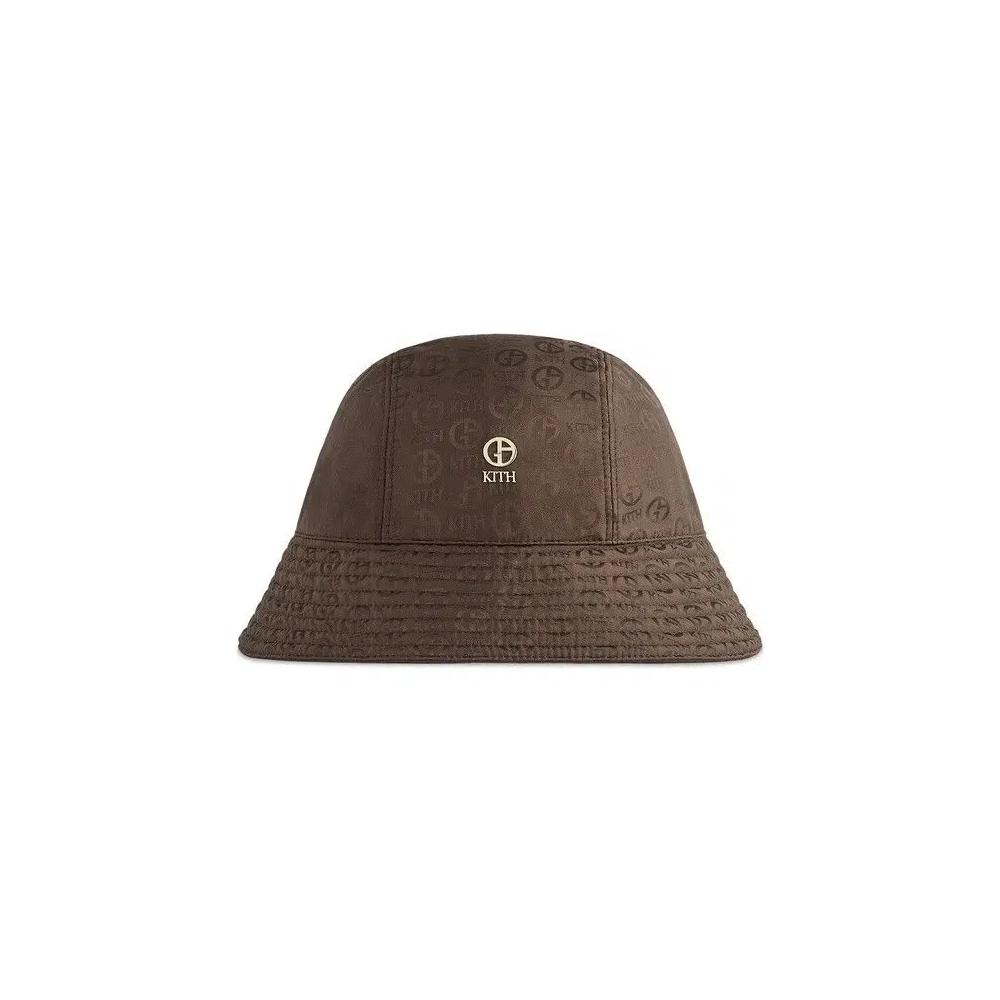 Bucket Hats Kith x Giorgio Armani Jacquard Silk Camper Bucket Hat 'Растопка' 1