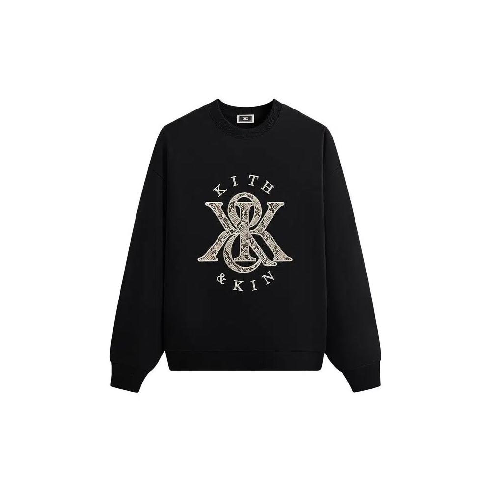 Свитеры Kith K&K Python Nelson Crewneck 'Black' 1