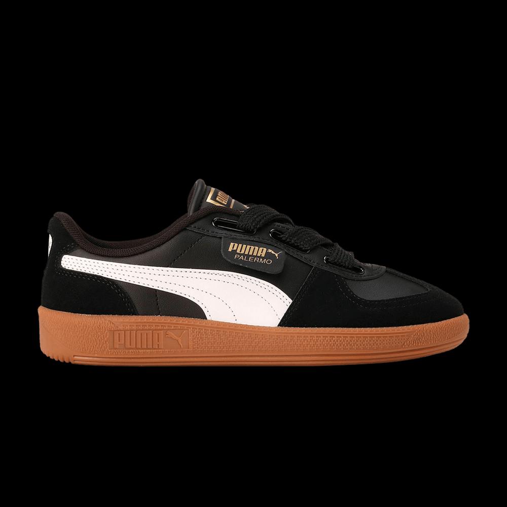 Кроссовки Puma Wmns Palermo Wide Lace SD 'Black Gum' 1