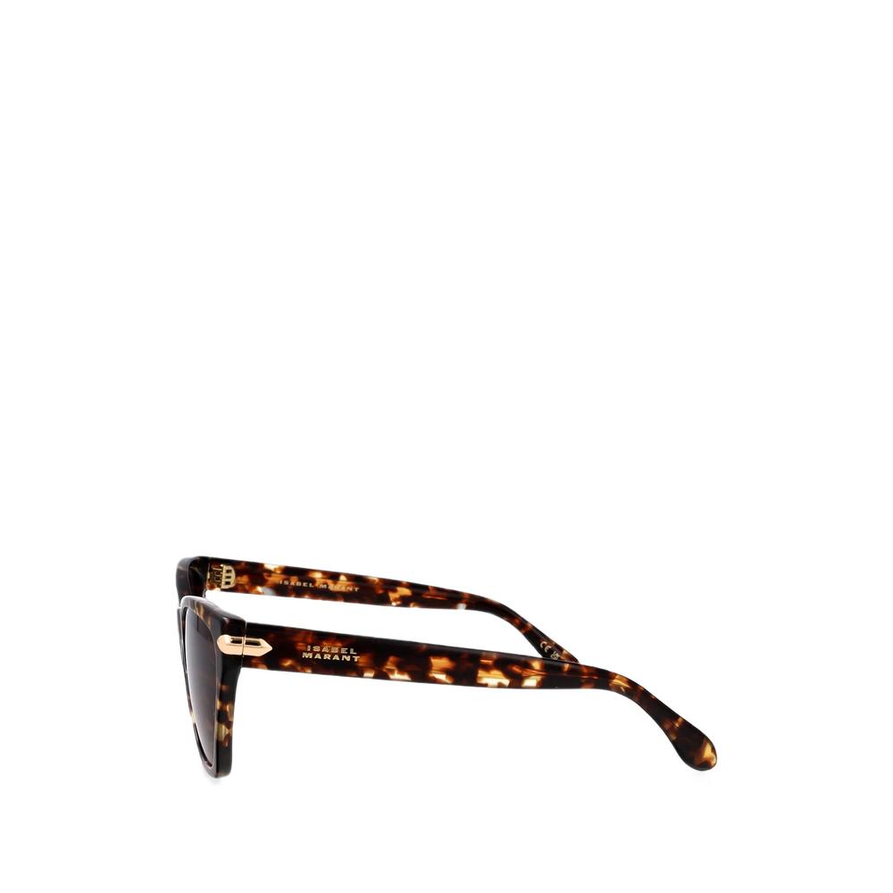 tortoiseshell-effect cat-eye frame sunglasses 3