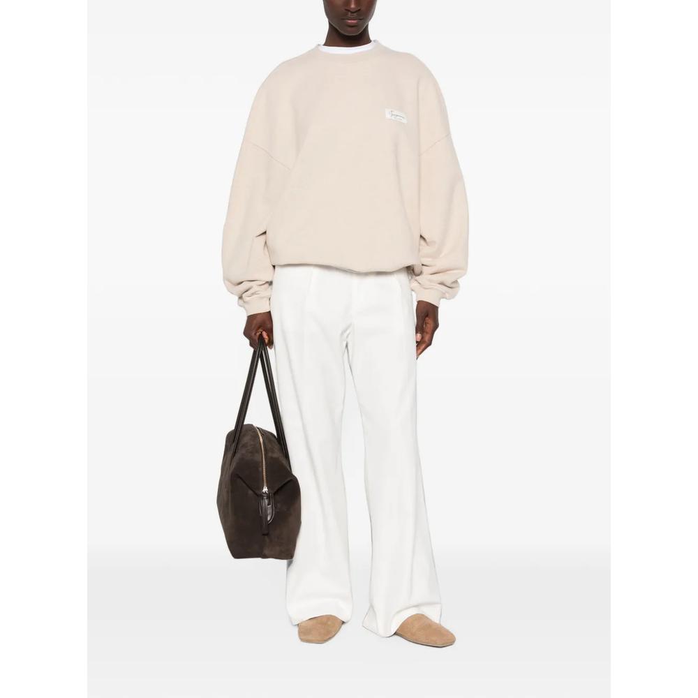 logo-patch drop-shoulder sweater 2