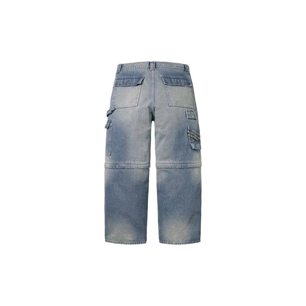 Карго-штаны Supreme Zip-Off Utility Pant 'Denim' 2