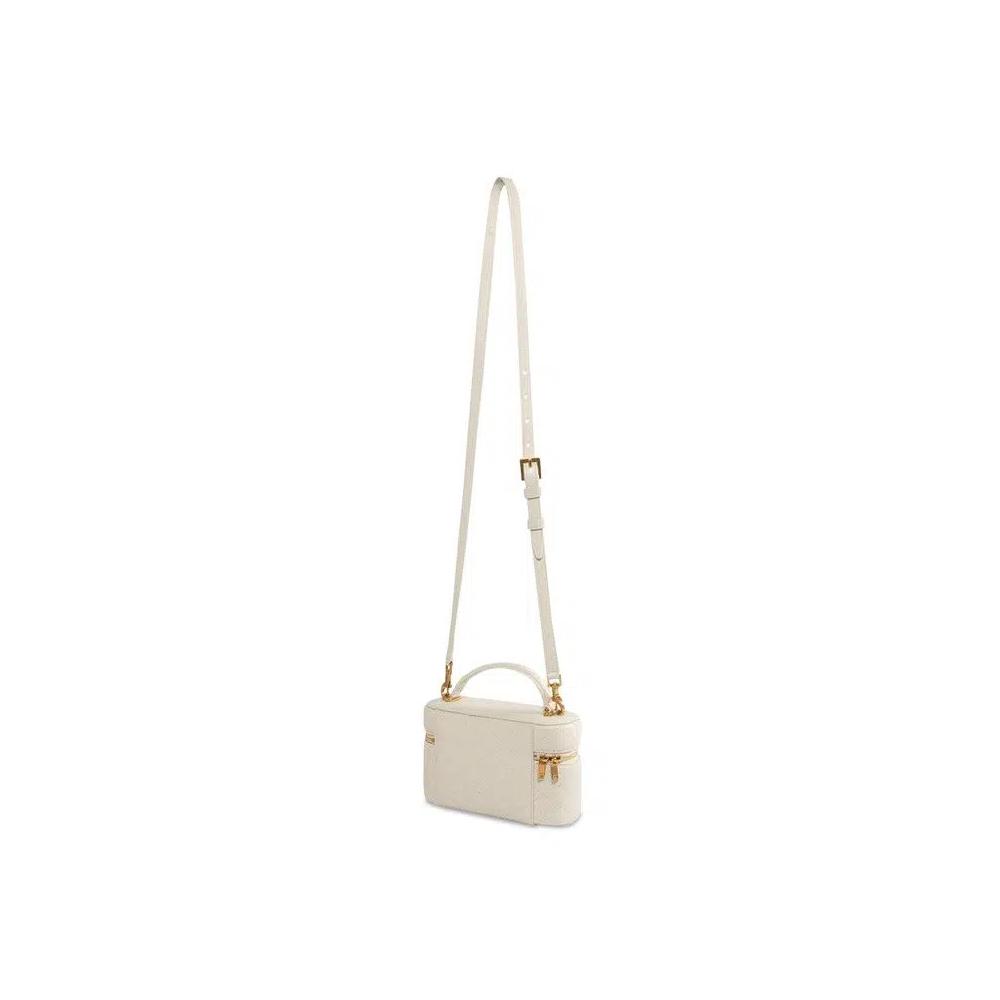 Сумки на плечо Saint Laurent Mini Gaby Vanity Bag 'Мягкий кремовый' 2
