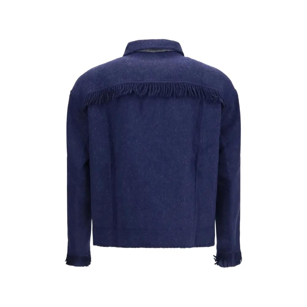 Vedu reversible fringed jacket 2