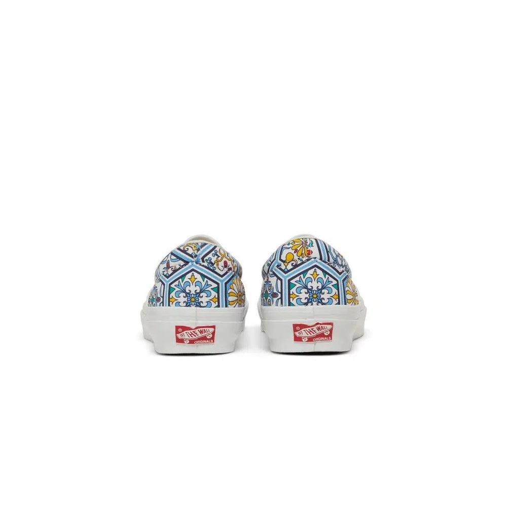 Слипоны KITH x Vans Classic Slip-On 'Blue Moroccan Pattern' 6