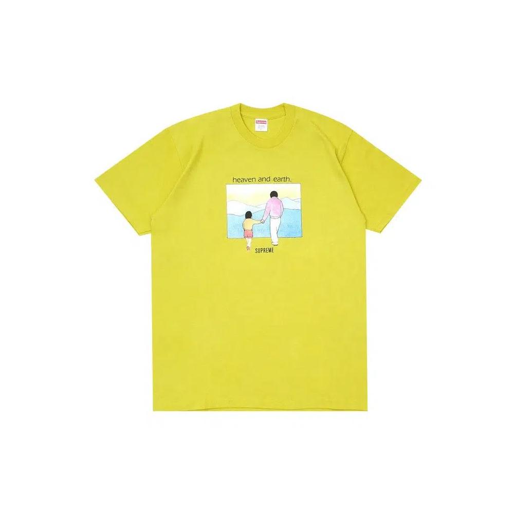 Футболка Supreme Heaven And Earth Tee 'Сера' 1