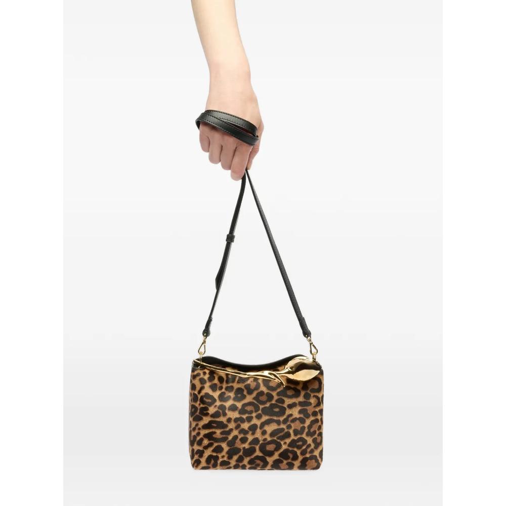 mini Bloom leopard-print tote bag 2