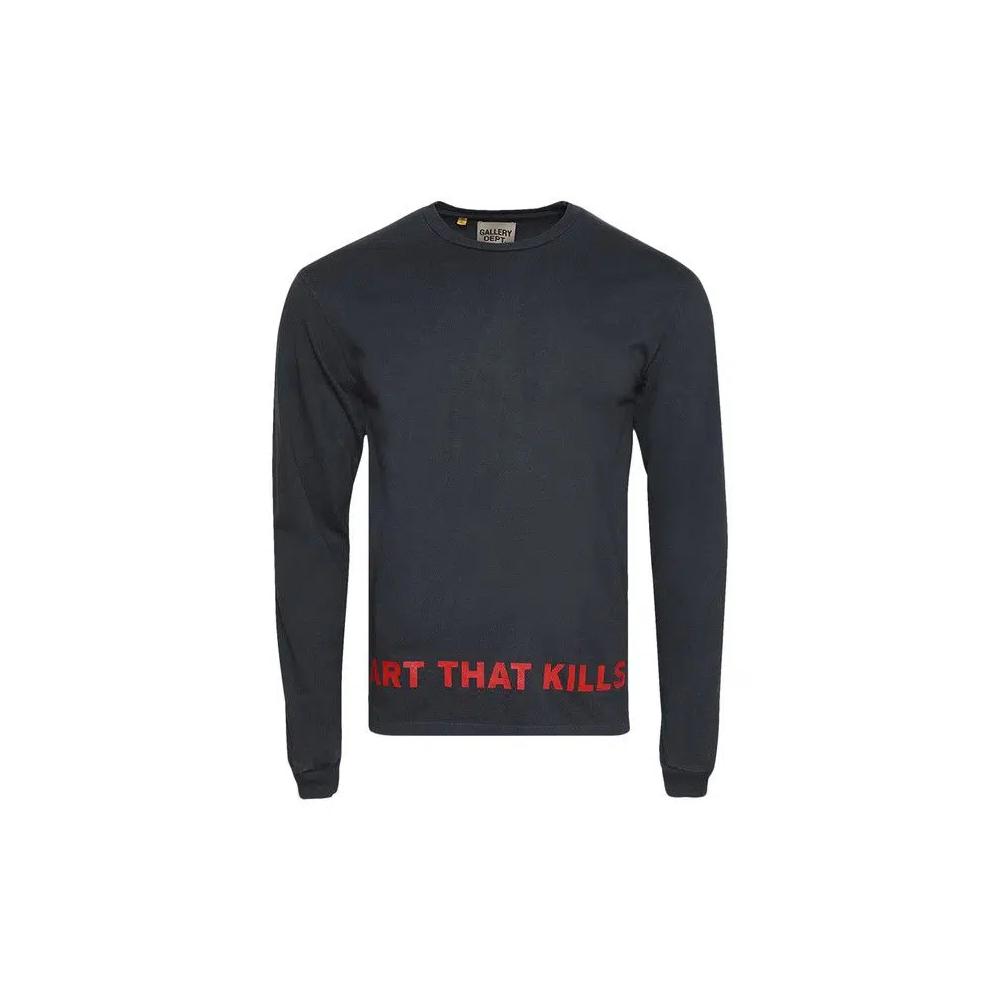 Футболки Gallery Dept. Anarchy Long-Sleeve T-Shirt 'Black' 1