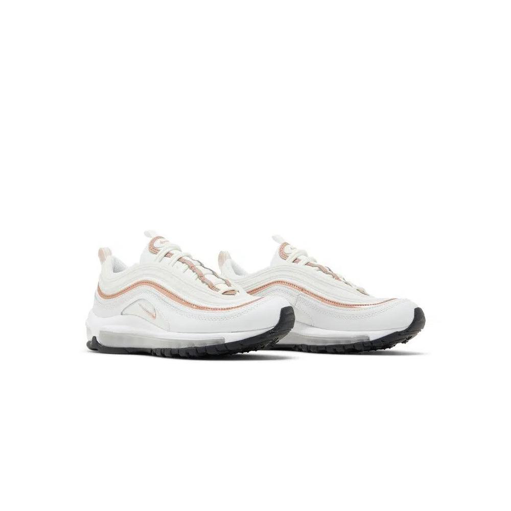 Кроссовки Nike Air Max 97 GS 'White Metallic Red Bronze' 8