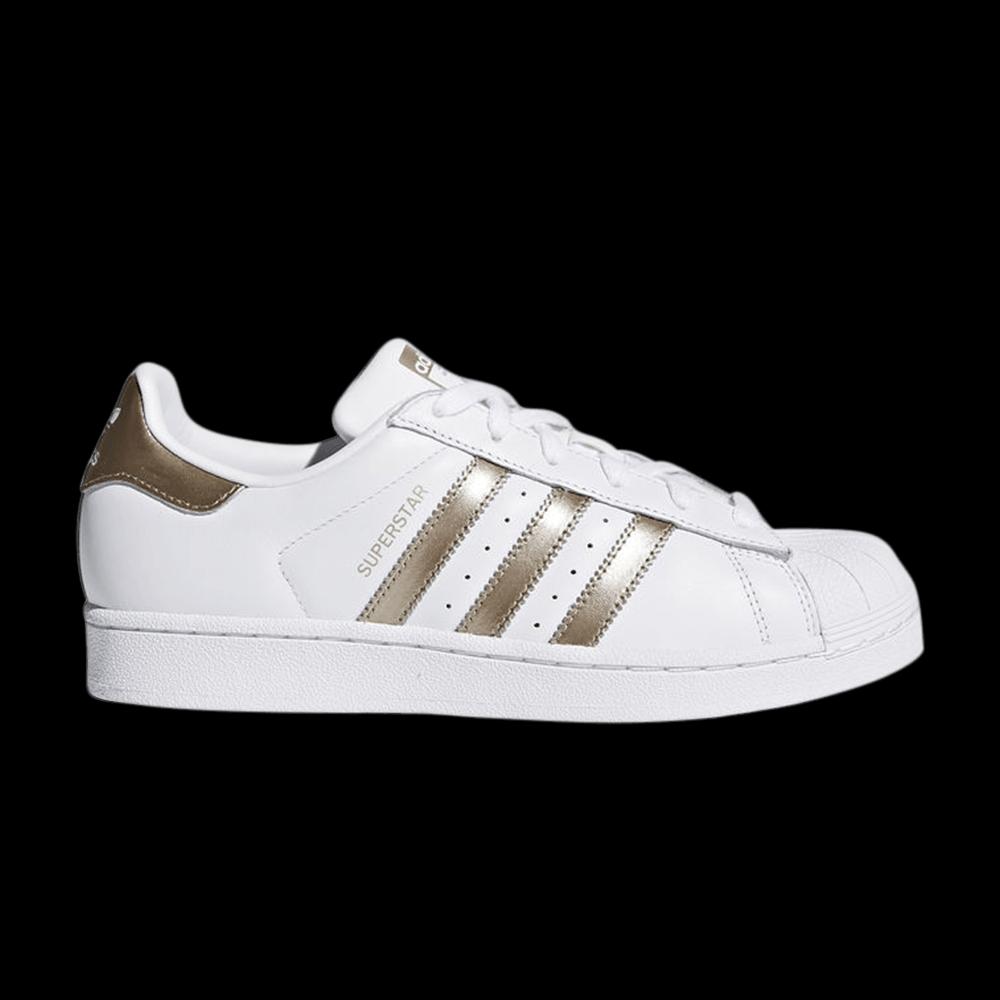 Кроссовки Adidas Wmns Superstar 'White Metallic' 1