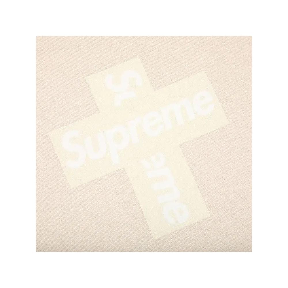 Футболки Supreme Cross Box Logo Tee 'Натуральный' 2