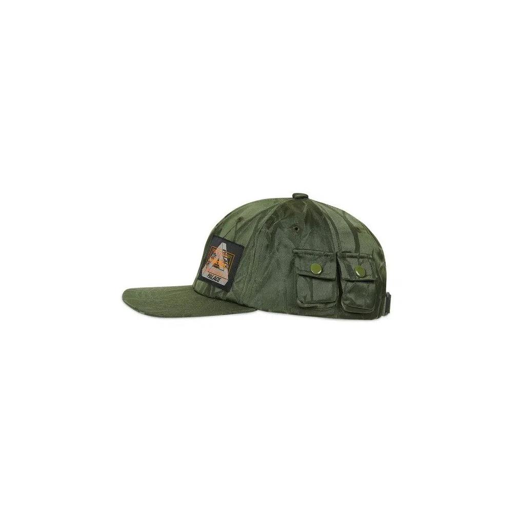 Снэпбэки Palace x Porter-Yoshida & Co. Pocket 6-Panel 'Оливковый/Жаккард' 2