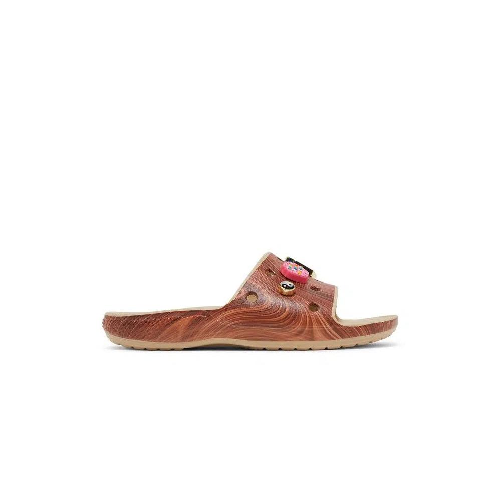Слайды SZA x Crocs Classic Slide 'Woodgrain' 2