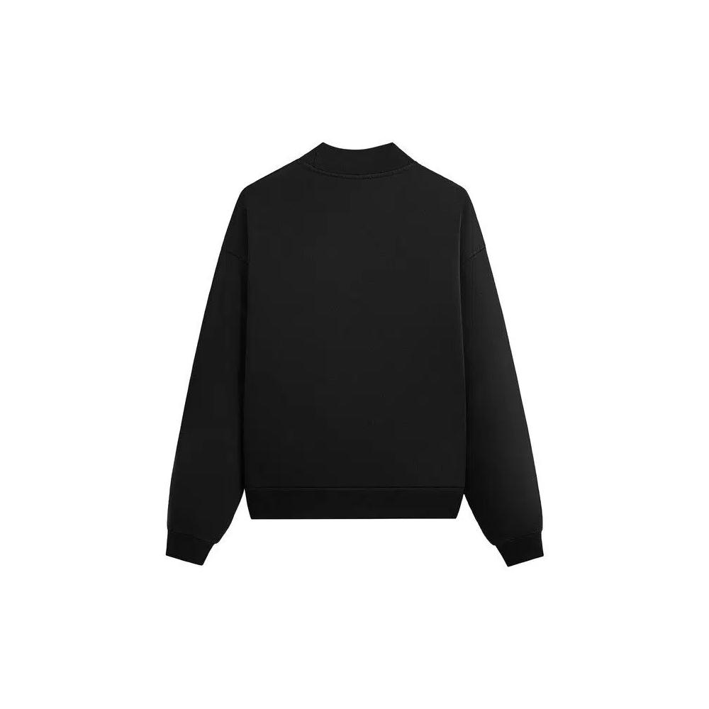 Свитшоты Kith Garment Dyed Fleece Mockneck Sweatshirt 'Black' 2