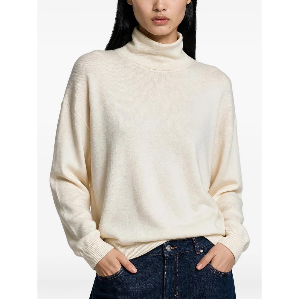 Aaliyah high-neck merino wool sweater 1