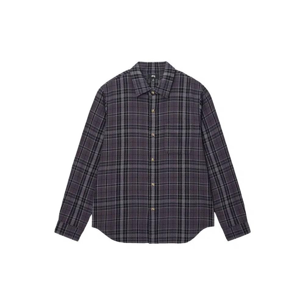Рубашки на пуговицах Stussy Stones Plaid Shirt 'Black' 1