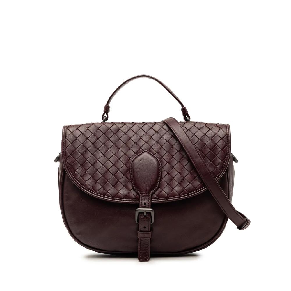 Сумка-сэтчел Double Sided Flap с плетением Intrecciato (2012-2026 годы) 1