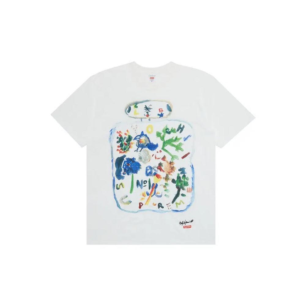 Футболки Supreme x Yohji Yamamoto Paint Tee 'White' 1