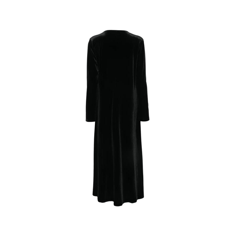velvet V-neck maxi dress 2
