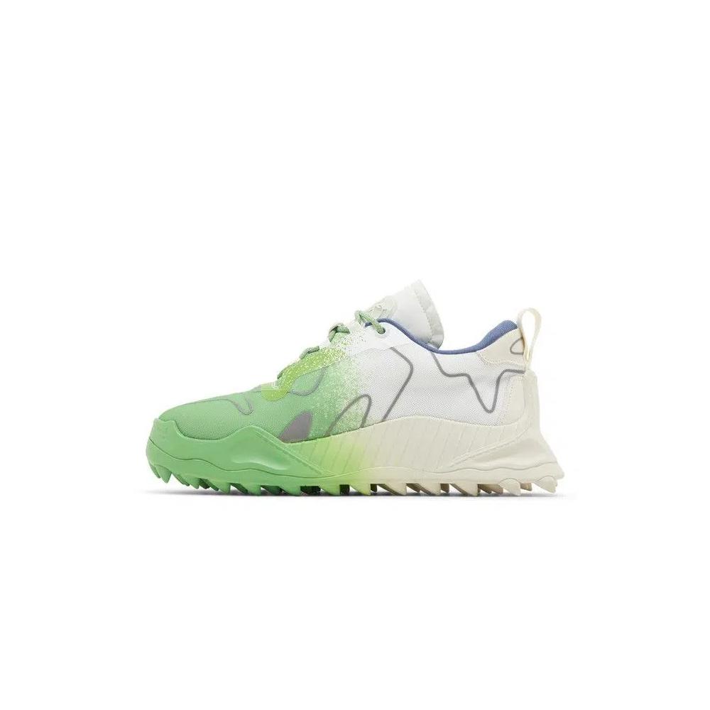 Кроссовки Off-White ODSY-1000 'White Green Spray Paint' 3