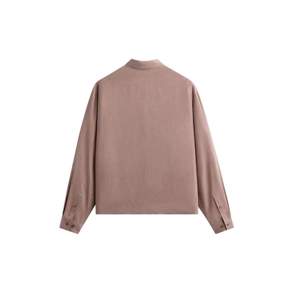 Куртки Kith Cupro Linen Connor Куртка-блузон 'Пыльная мальва' 2