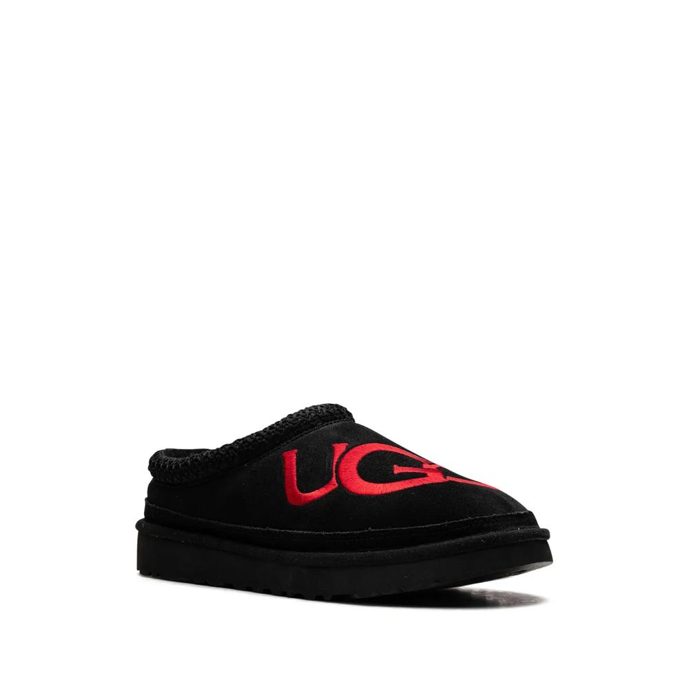 Слиперы Tasman Logo Black/Samba Red 2
