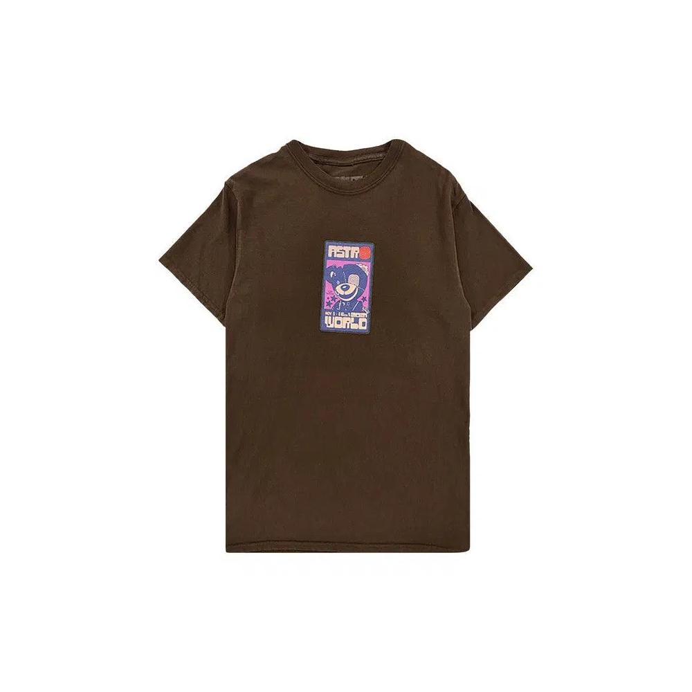 Футболки Cactus Jack by Travis Scott Scare Bear Tee I 'Brown' 1