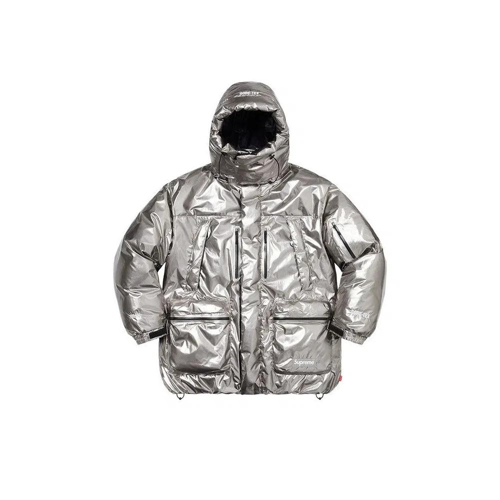 Парки Supreme GORE-TEX 700-Fill Down Parka 'Silver' 1