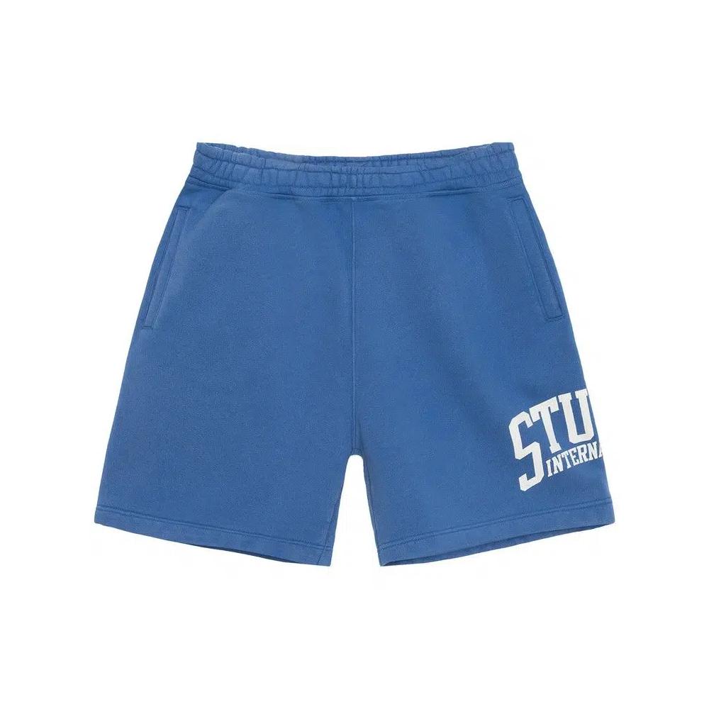 Шорты Stussy Fleece International Short 'Синий' 1