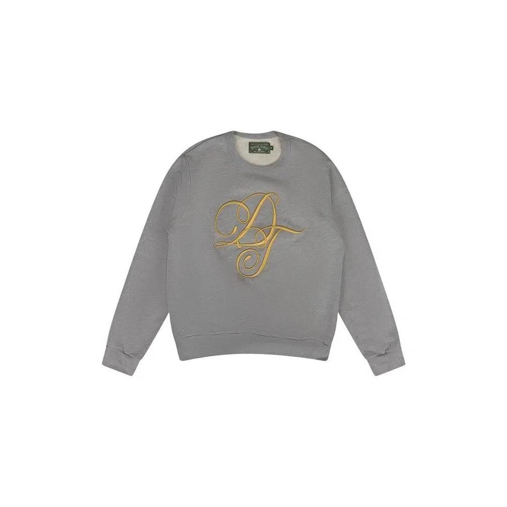 Свитеры Denim Tears Script Crewneck 'Grey' 1