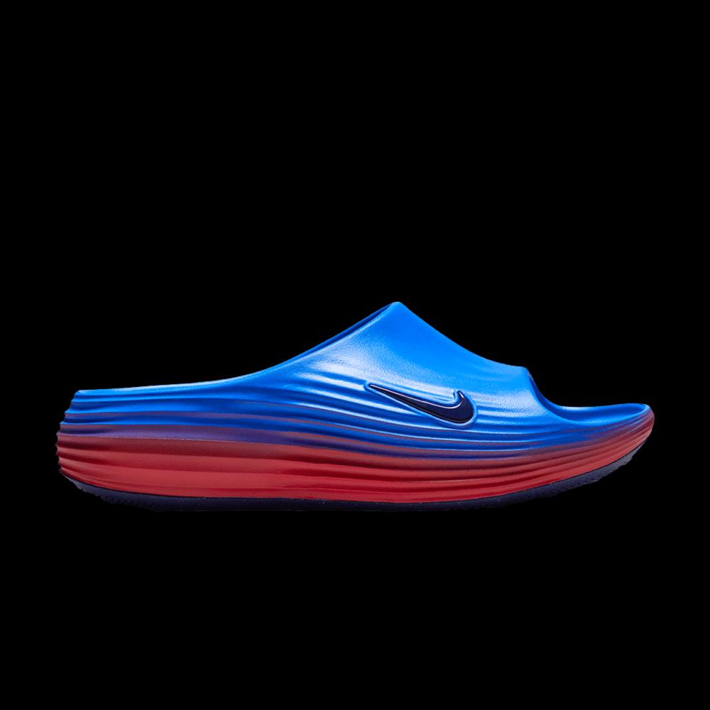 Обувь Nike Wmns ReactX Rejuven8 Slide 'Photo Blue Action Red Midnight Navy' 1