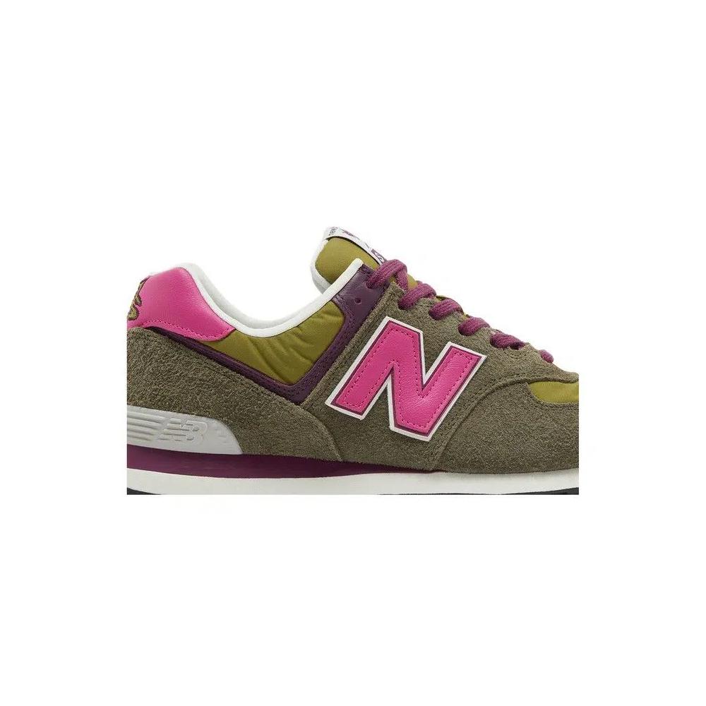 Кроссовки Stray Rats x New Balance 574 'Green Pink' 3