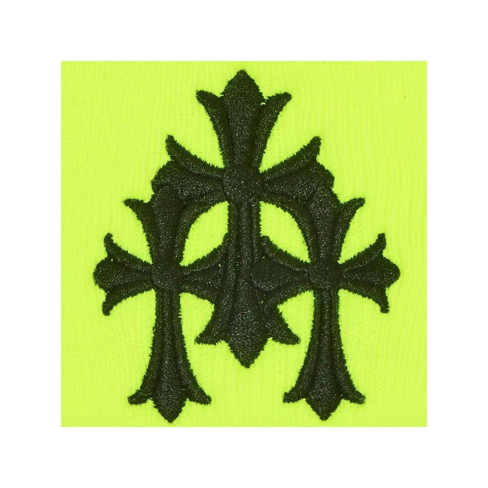 Бини Chrome Hearts Triple Cross Beanie 'Желтый' 3