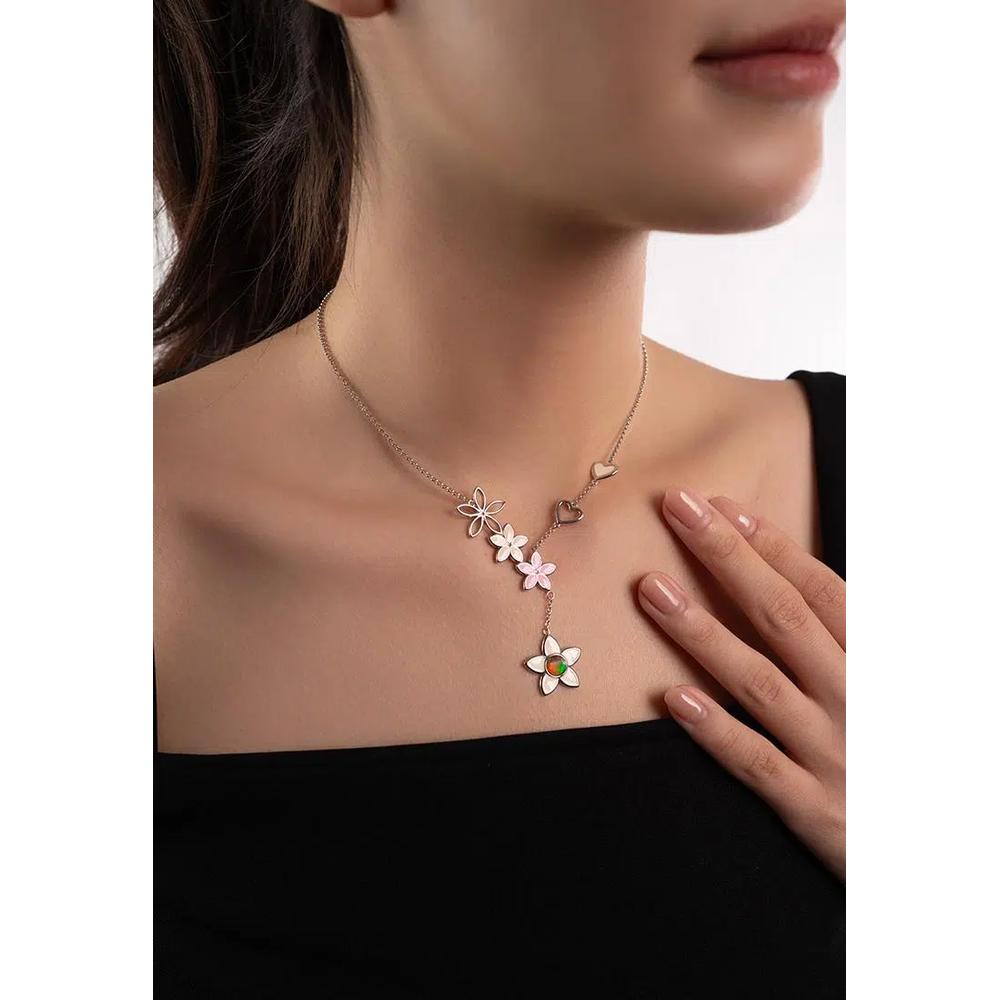 Amour Bloom Аммолитовое колье 147 3