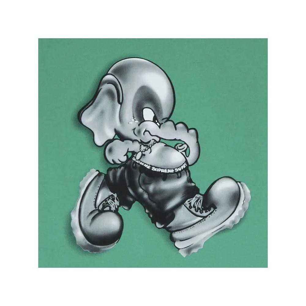 Футболки Supreme Elephant Tee 'Green' 3