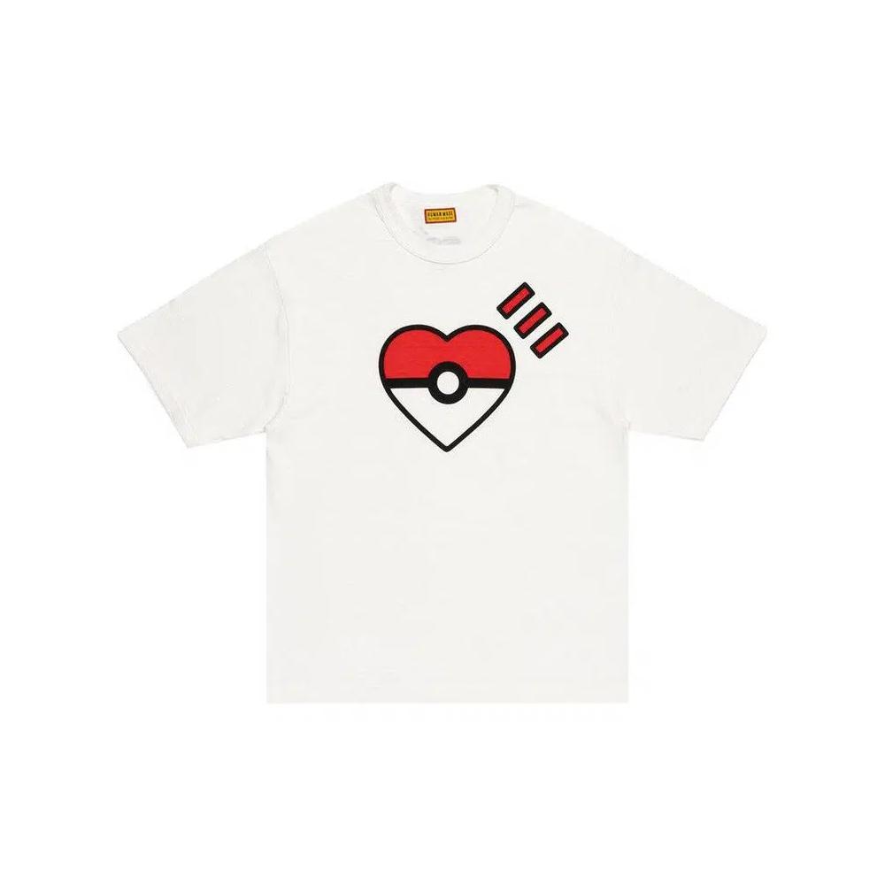 Верх Human Made x Pokemon Made Graphic T-Shirt 'Белый' 1