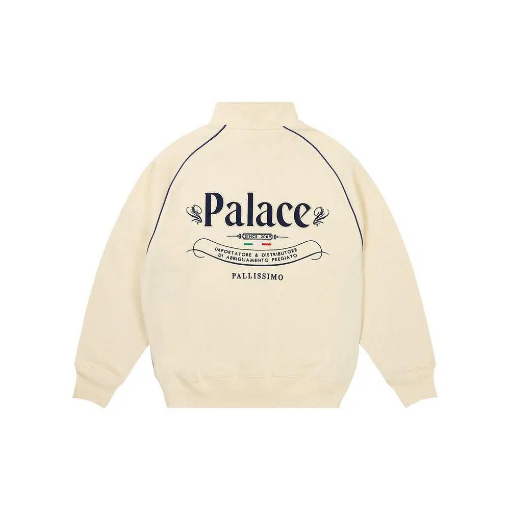 Трековые куртки Palace Italia Zip Funnel «Soft White» 2