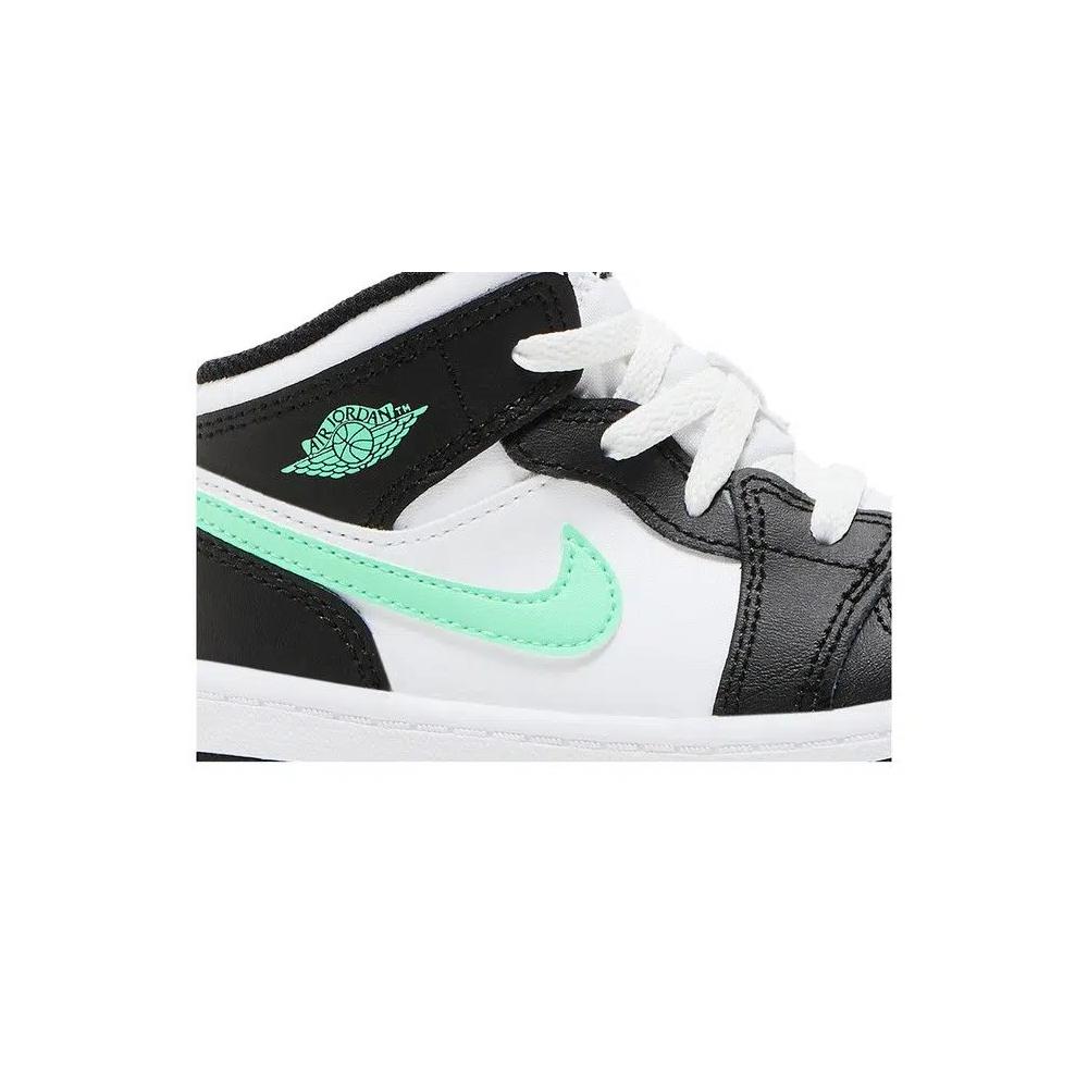 Кроссовки Air Jordan 1 Mid TD 'Green Glow' 2