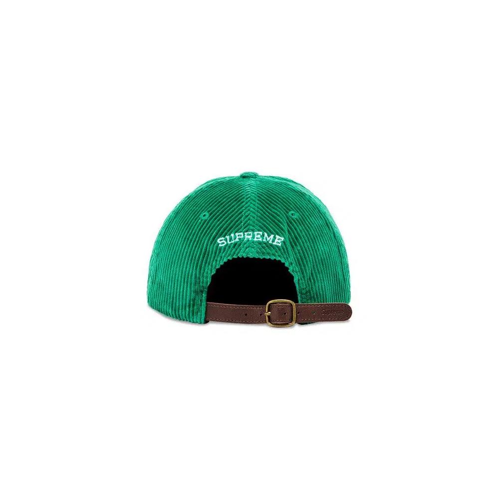 Бейсболки Supreme Corduroy S Logo 6-Panel 'Green' 4